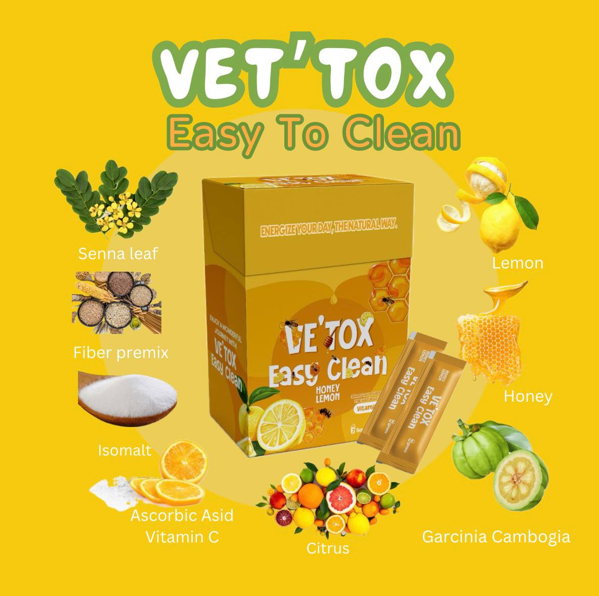 VETOX Easy Clean Honey Lemon